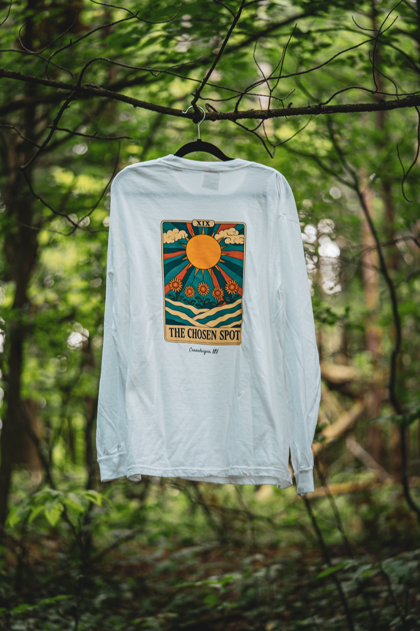Unisex Chosen Spot Long Sleeve Pocket T-Shirt